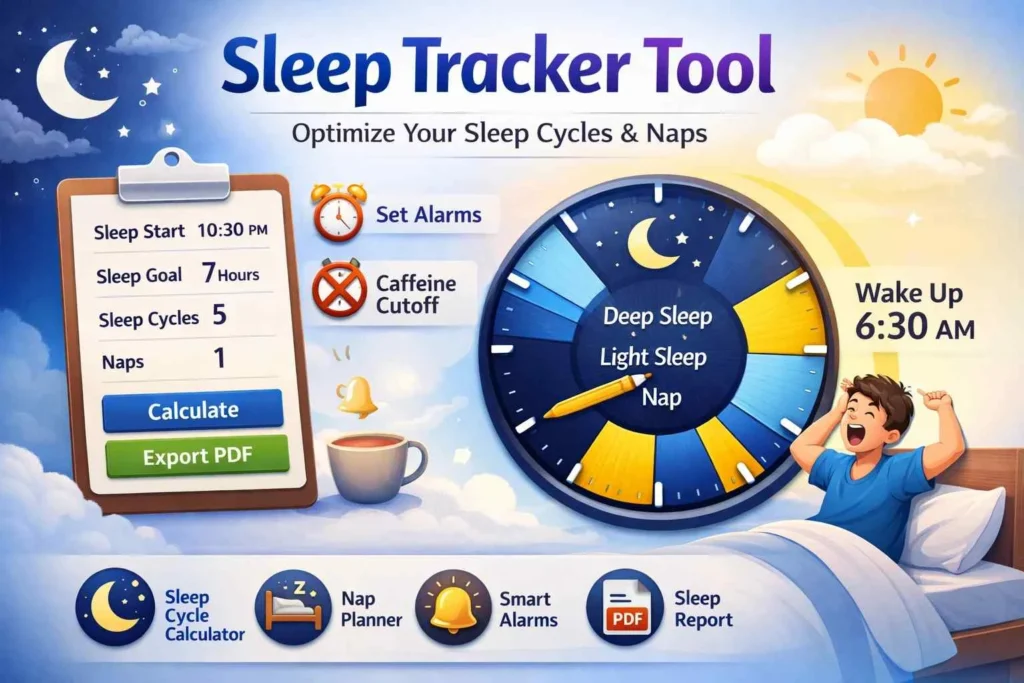 sleep calculator tool