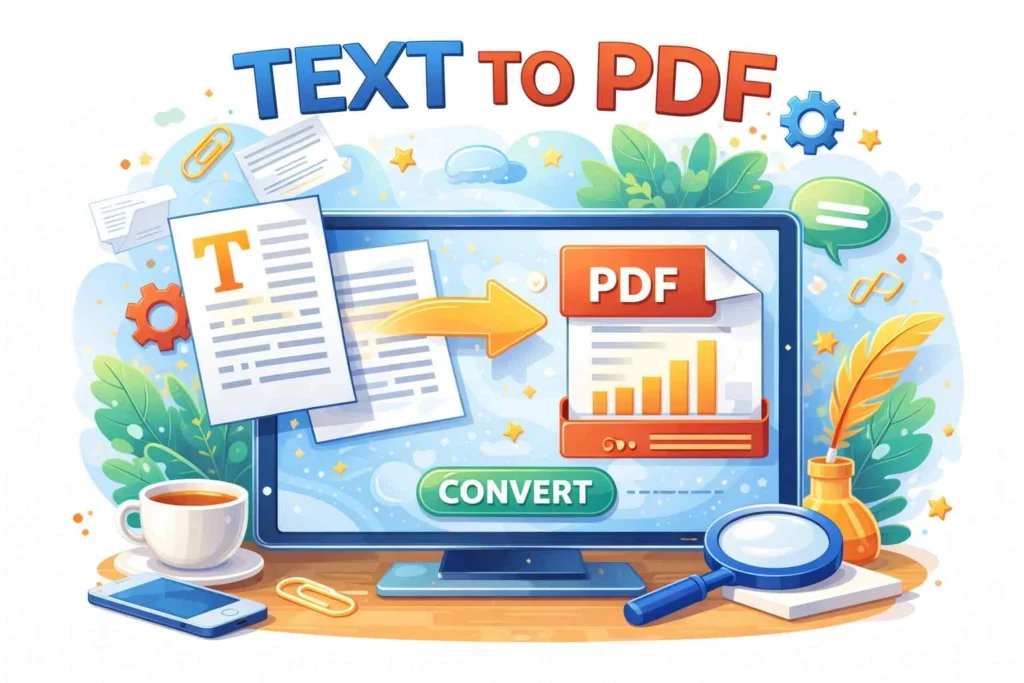text to pdf converter tool