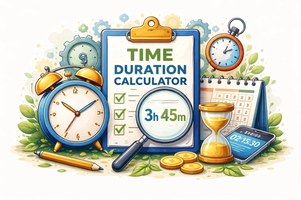 time duration online calculator