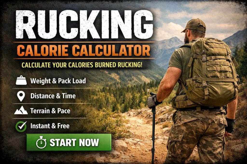 use free Rucking Calorie Calculator