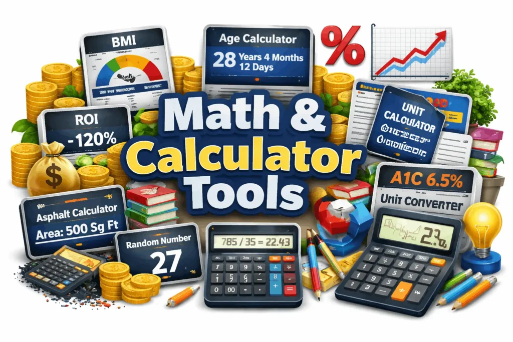 MATH AND CALCUALTOR TOOLS