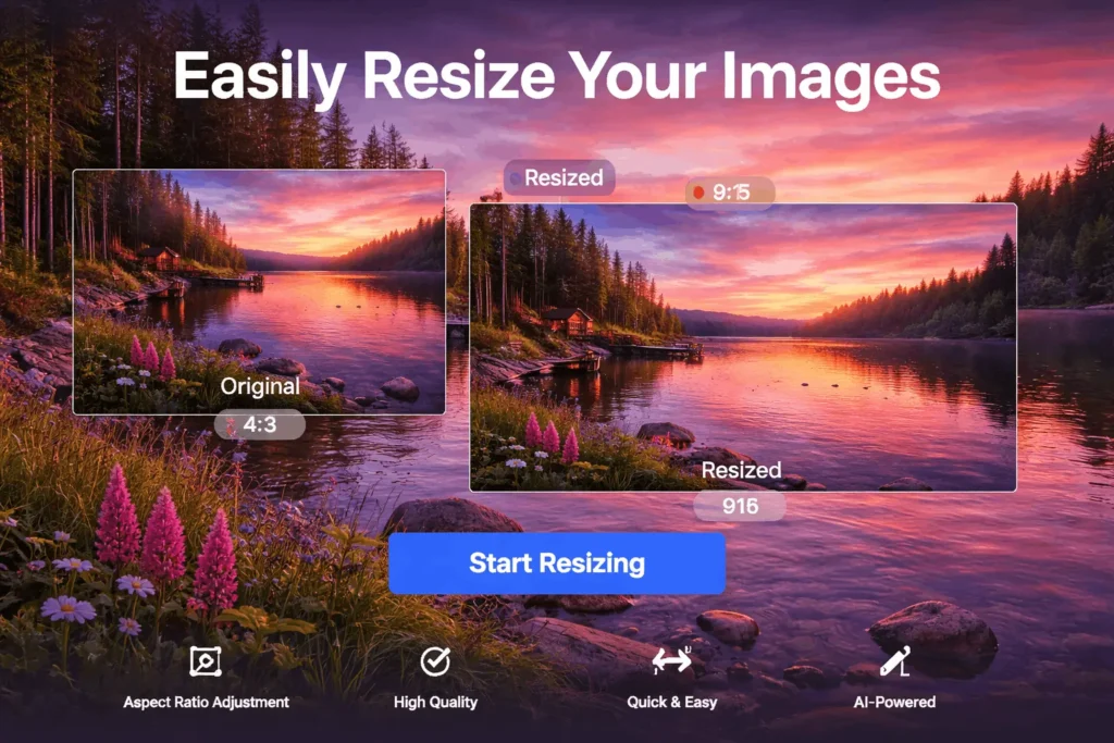 Resize Image Without Losing Quality using an easy online tool