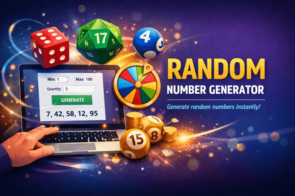 Generate secure numbers online – Random Number Generator